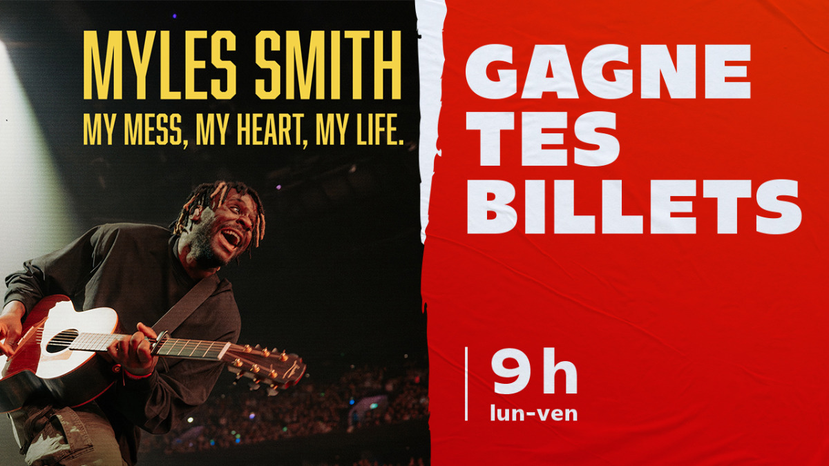 Gagnez des billets pour Myles Smith le 18 août 2026 à la Place Bell !