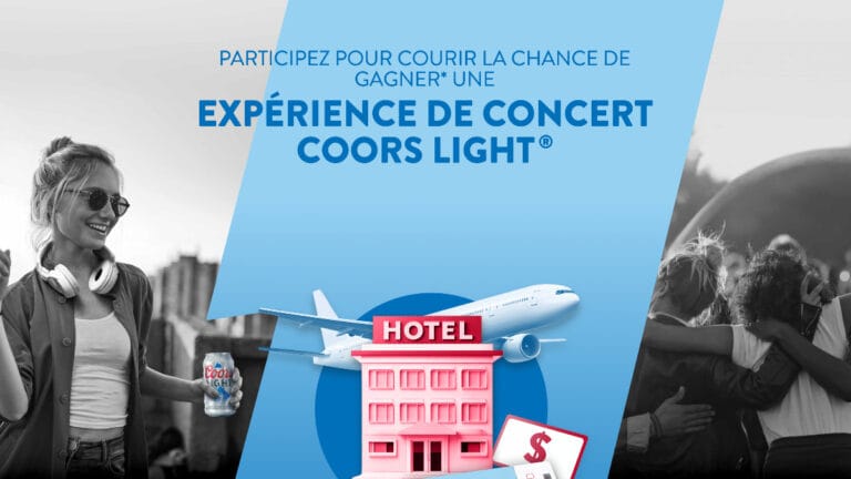 Gagnez une Expérience de concert Coors Light®