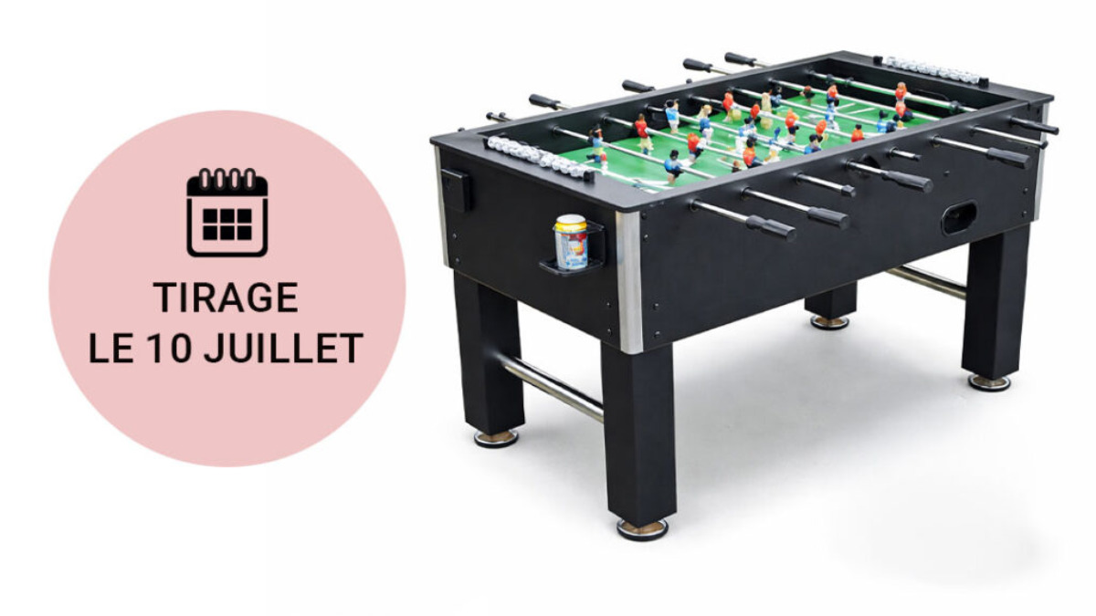 Gagnez une table de babyfoot