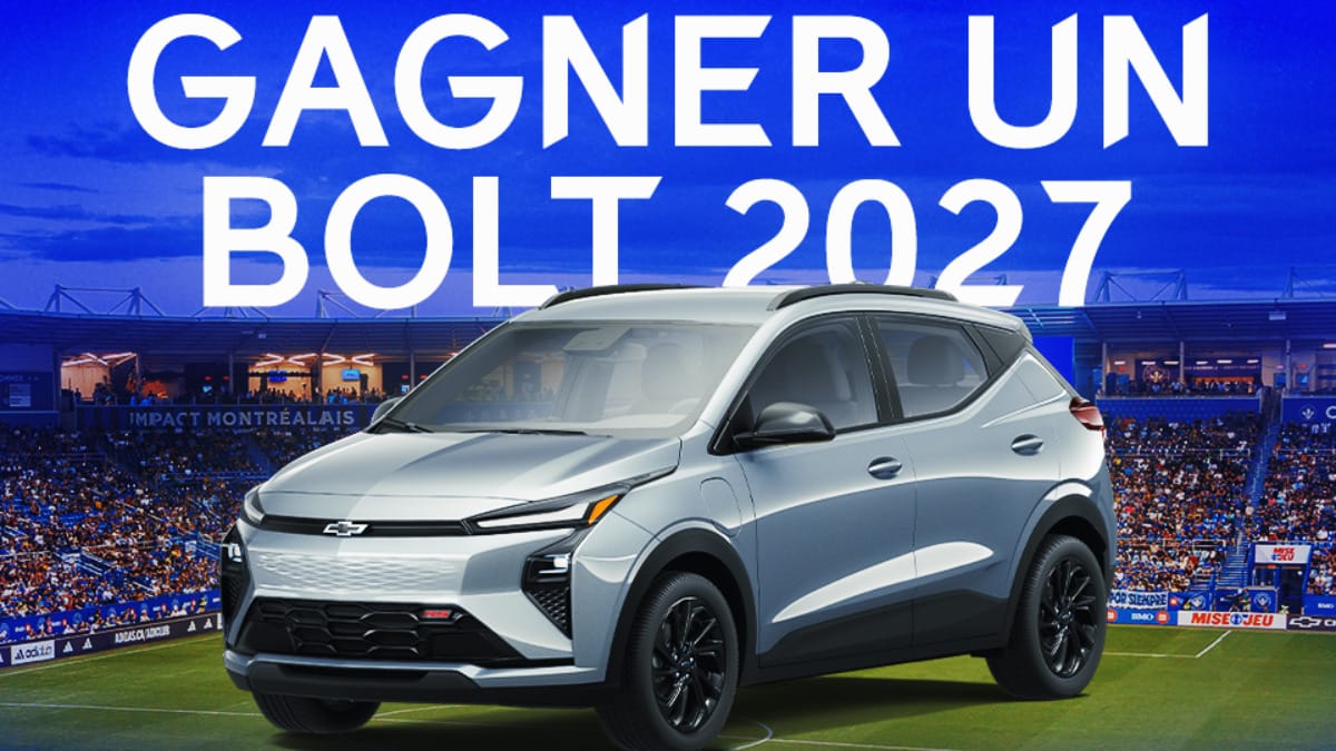 Gagnez une voiture Chevrolet