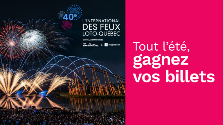 Gagnez vos billets pour l'International des Feux Loto-Québec