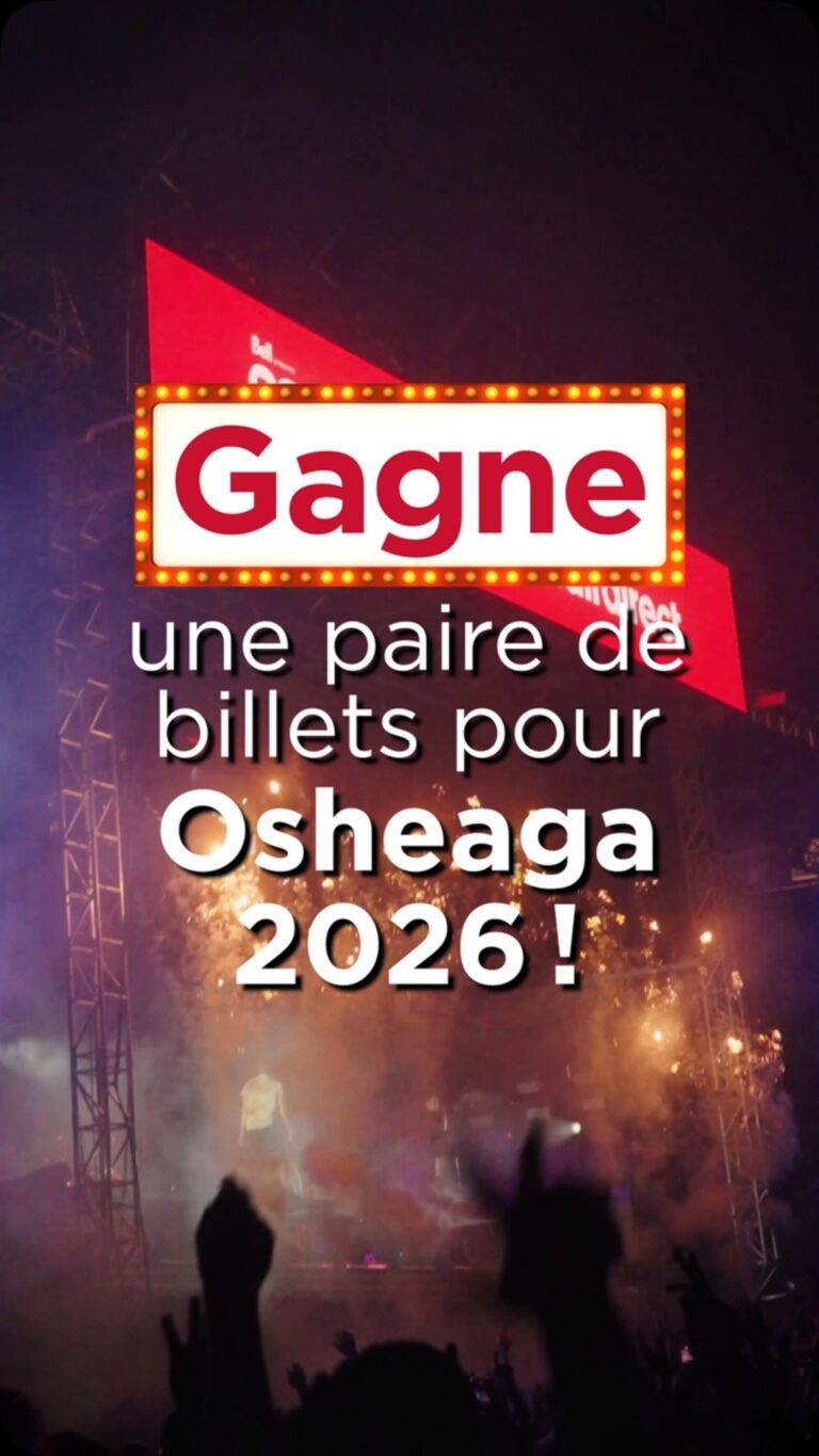 Le Signe Que Vous Attendiez Pour Aller à Osheaga! On Fait Tirer Deux Paires De…