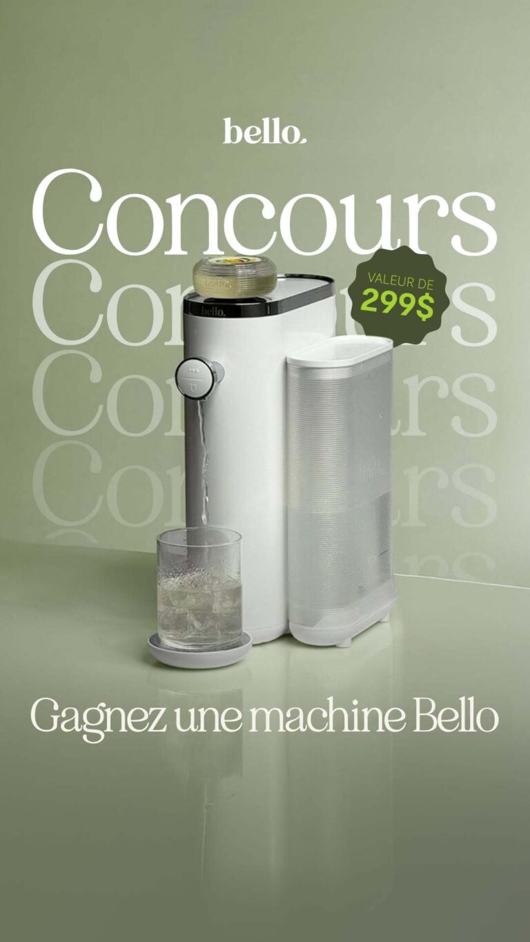 Courez La Chance D’améliorer Votre Hydratation Gratuitement. Avec Bello, Votre…
