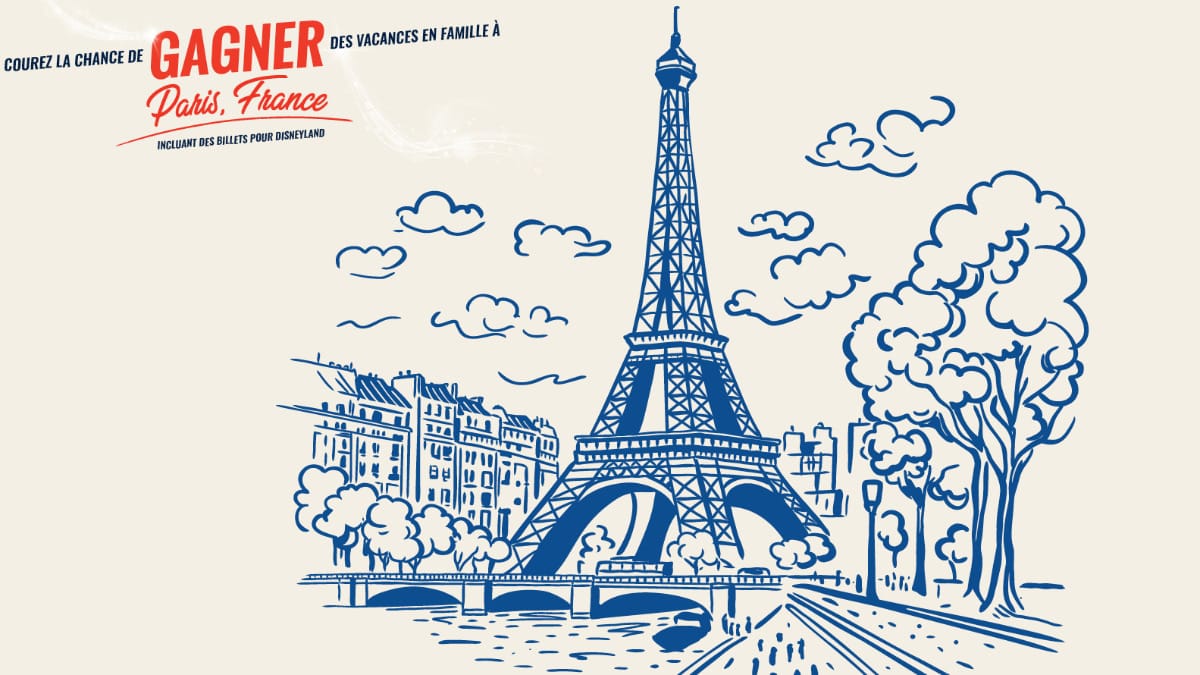Gagnez des vacances en famille à Paris