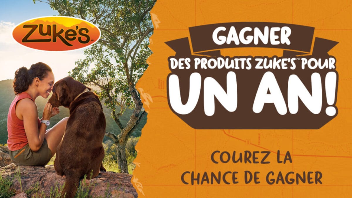 Gagnez un an de produits Zukes's