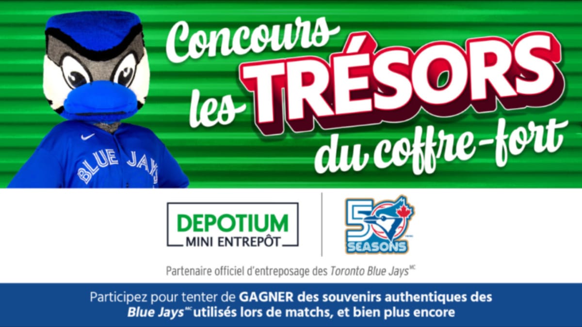 Gagnez un ensemble d’articles-souvenirs des Blue Jays et cinq prix secondaires