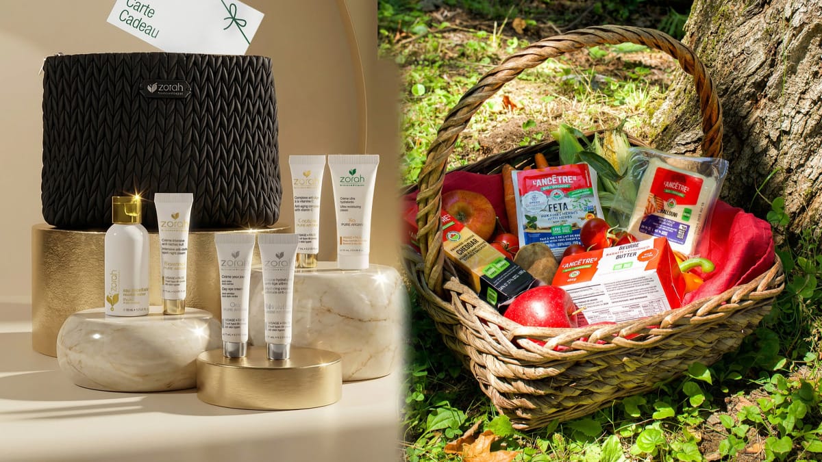 Gagnez un panier cadeau Zorah Biocosmétiques et L'ancêtre!