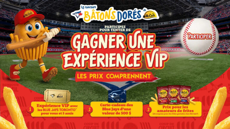 Gagnez un Voyage à Toronto avec les Blue Jays