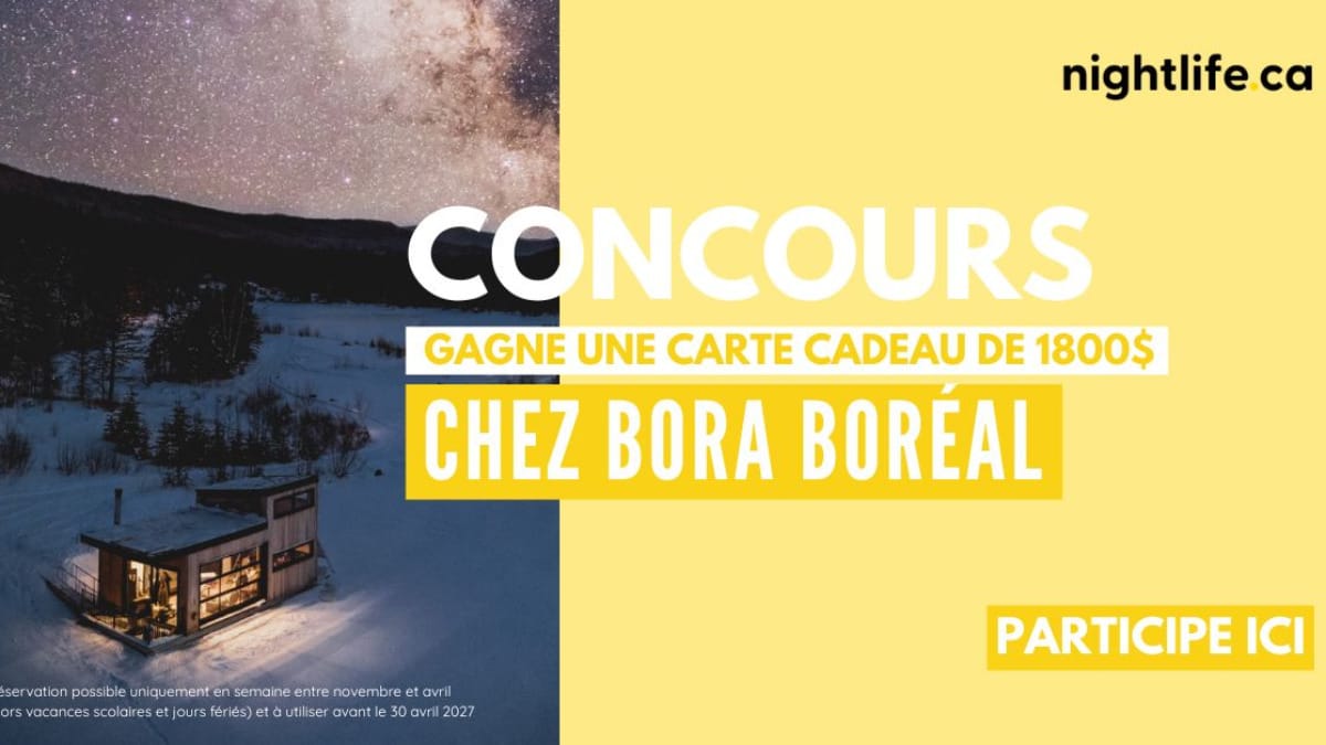 Gagnez une carte cadeau d’une valeur de 1800$ chez Bora Boréal Cantons-de-l’Est