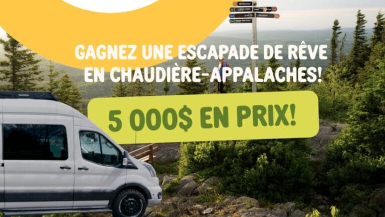 Gagnez une escapade de rêve en Chaudière-Appalaches