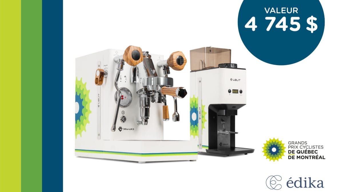 Gagnez une machine à café LELIT MaraX3 et un moulin LELIT Steve