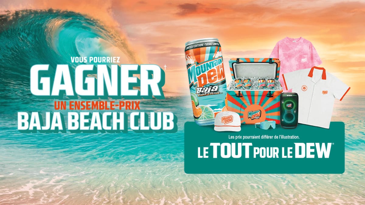 Gagnez un tirage de prix Baja Beach Club
